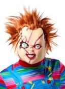 Máscara Chucky con pelo
